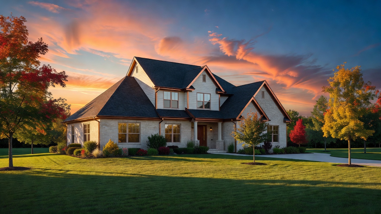 Sunset house